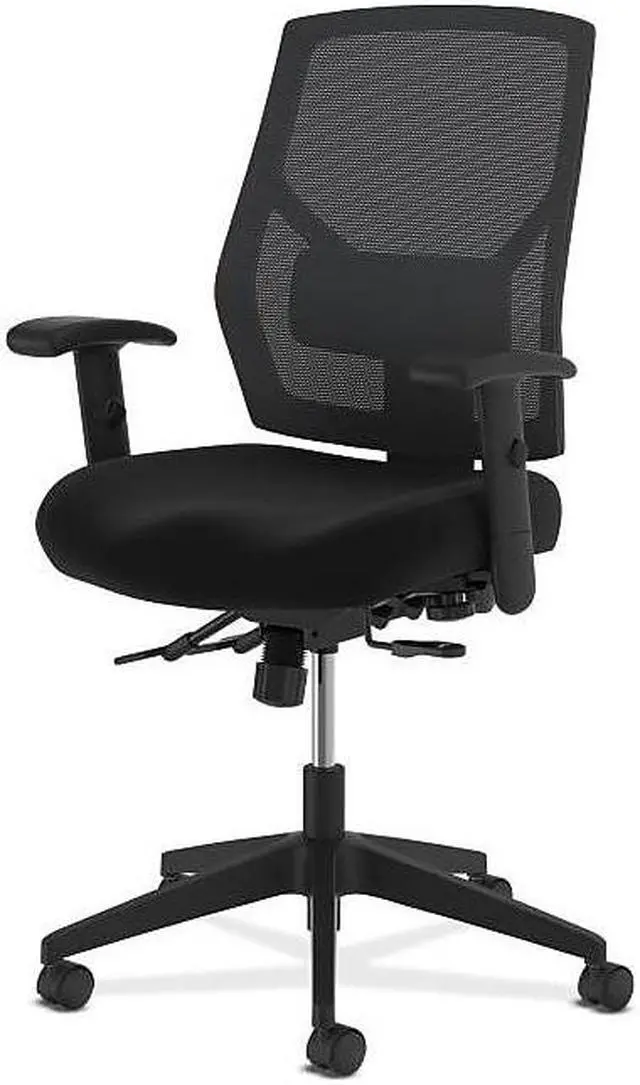 Alt view image 3 of 6 - Basyx High-back Chair Asynch Control 26"x30-3/10"x46-7/10" Black VL582ES10T