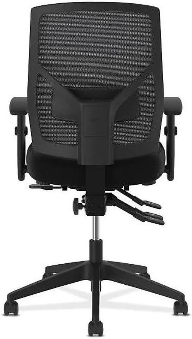 Alt view image 6 of 6 - Basyx High-back Chair Asynch Control 26"x30-3/10"x46-7/10" Black VL582ES10T