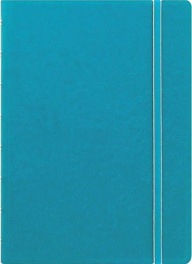 Alt view image 5 of 8 - Filofax Notebook College Rule Aqua Cover 8 1/4 x 5 13/16 112 Sheets/Pad B115012U