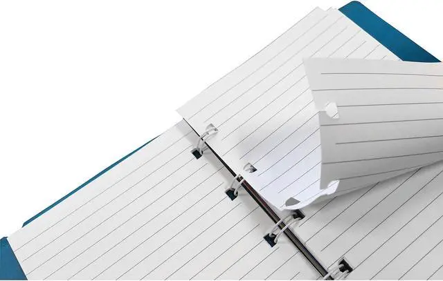 Alt view image 4 of 8 - Filofax Notebook College Rule Aqua Cover 8 1/4 x 5 13/16 112 Sheets/Pad B115012U