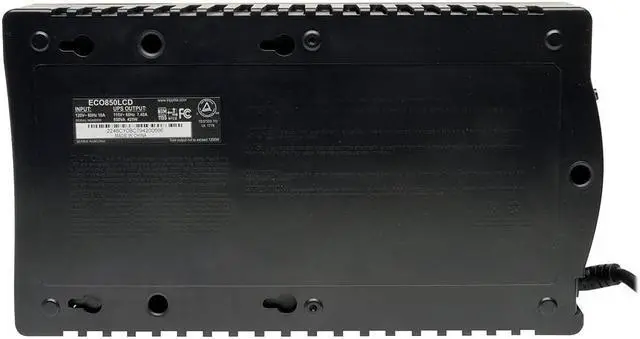 Main image of Tripp Lite ECO Series 850VA 425W Energy-Saving Standby Desktop/Wall UPS ECO850LCD