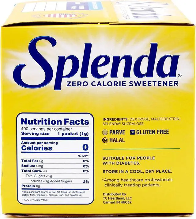 Alt view image 5 of 8 - Splenda No Calorie Sweetener Packets 400/Box 200411