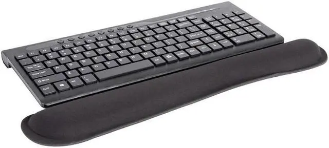 Alt view image 3 of 3 - Allsop Gel Wrist Rest Black (30192) ALS30192