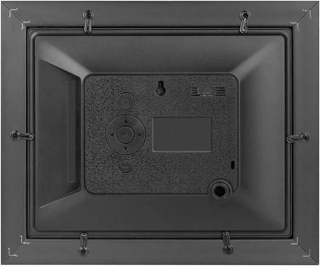 Alt view image 3 of 6 - Aluratek 8" Digital Picture Frame Brown (ADPFD08F)