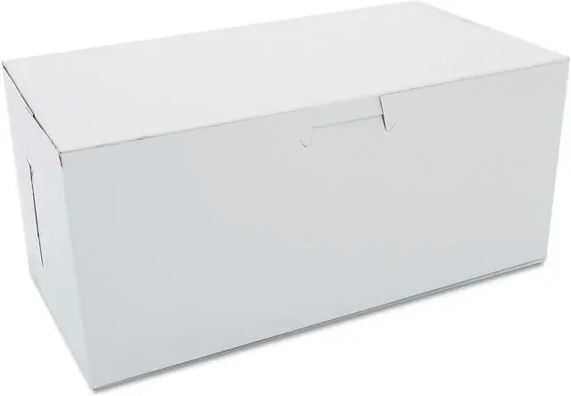 Main image of SCT Non-Window Bakery Boxes 9 x 5 x 4 White 250/Carton 0949