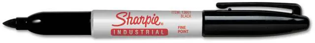 Alt view image 12 of 12 - Sanford Ink 2003898 Sharpie Industries Marker Fine, Black - Pack of 36