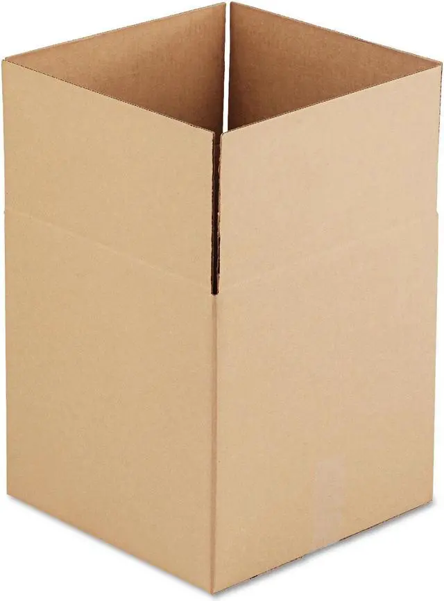 Main image of GENERAL SUPPLY Brown Corrugated - Cubed Fixed-Depth Shipping Boxes 14l x 14w x 14h 25/Bundle 141414