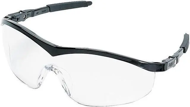 Main image of MCR Safety Storm ST110 Protective Eyewear Clear/Black (ST110)