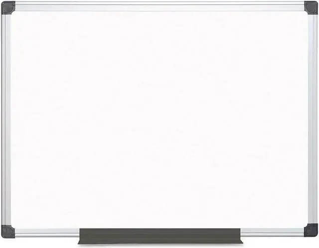 Alt view image 3 of 9 - MasterVision Porcelain Value Dry Erase Board 36 x 48 White Aluminum Frame CR0801170MV