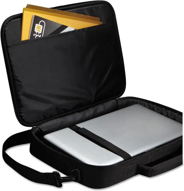 Alt view image 2 of 5 - Case Logic Primary 17" Laptop Clamshell Case 18.5" x 3.5" x 15.7" Black 3201490