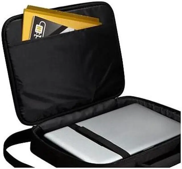 Alt view image 4 of 5 - Case Logic Primary 17" Laptop Clamshell Case 18.5" x 3.5" x 15.7" Black 3201490