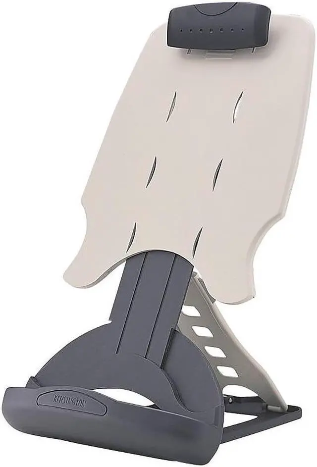 Main image of Kensington Insight Plastic Copy Holder Gray/Midnight Blue (62058) 471761