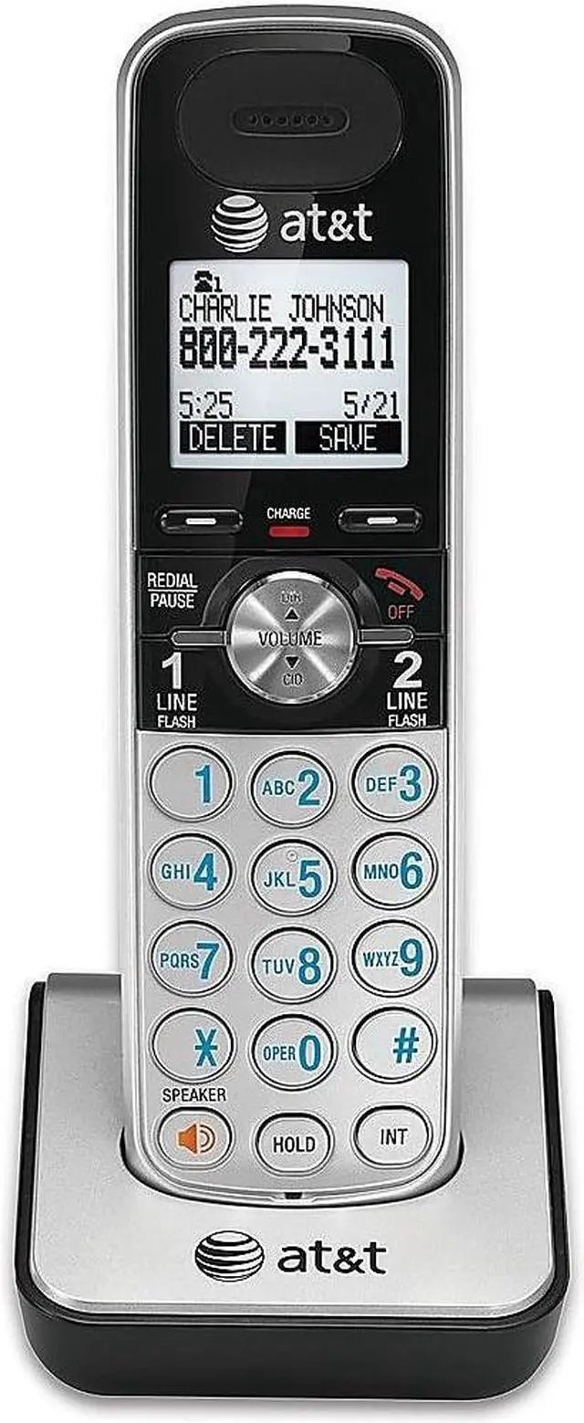 Alt view image 4 of 4 - AT&T TL88002 Cordless Accessory Handset For Use with TL88102