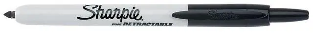 Alt view image 5 of 6 - Retractable Sharpie Marker Fine Point 12/BX Black 32701DZ