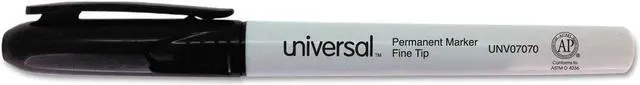 Main image of Universal Pen-Style Permanent Marker Bullet/Fine Point Black 36/Pack 07070