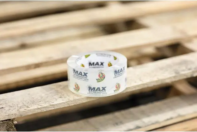Alt view image 2 of 3 - Duck MAX Packaging Tape 1.88" x 54.6 yds 3" Core Crystal Clear 6/Pack 241513