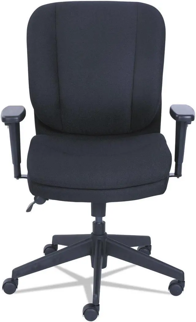 Alt view image 2 of 7 - SertaPedic Cosset Ergonomic Task Chair Black 48967A