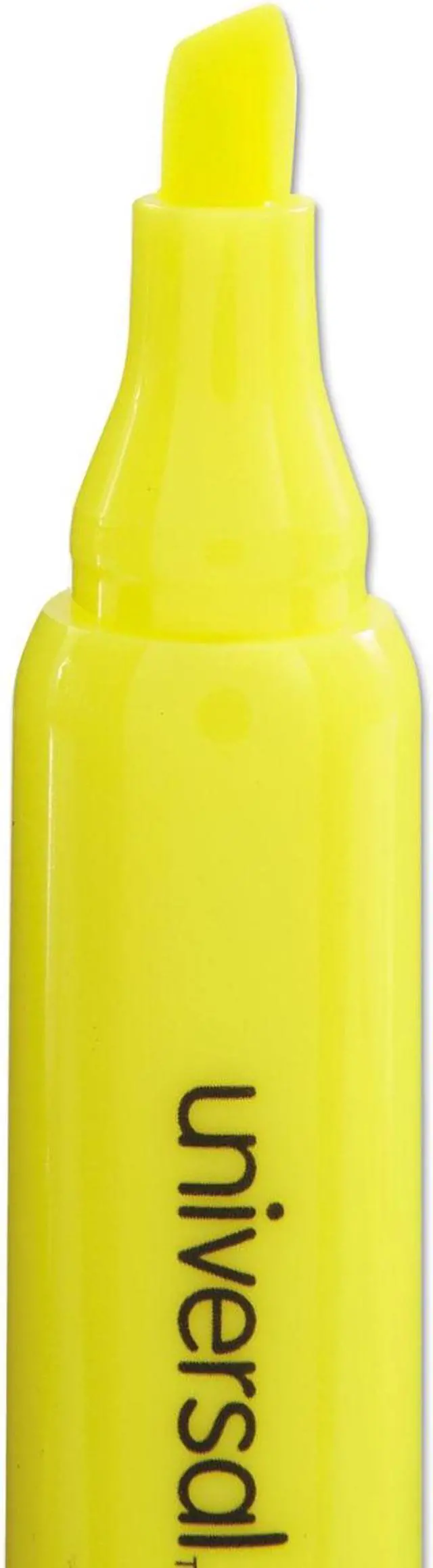 Alt view image 2 of 7 - Universal UNV08867 Desk Highlighters, Chisel Tip, Assorted Colors, Dozen
