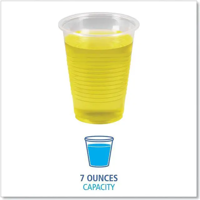 Alt view image 9 of 14 - Translucent Plastic Cold Cups, 16oz, Polypropylene, 50/Bag, 20 Bags/Carton