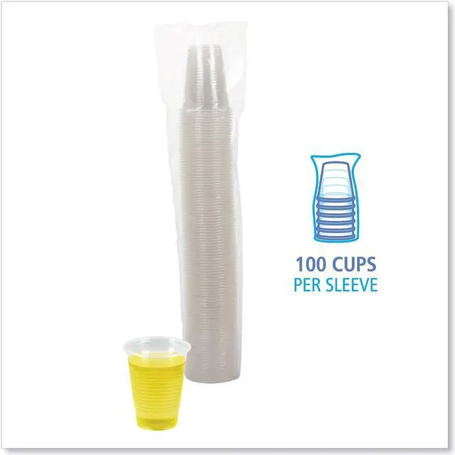 Alt view image 11 of 14 - Translucent Plastic Cold Cups, 16oz, Polypropylene, 50/Bag, 20 Bags/Carton