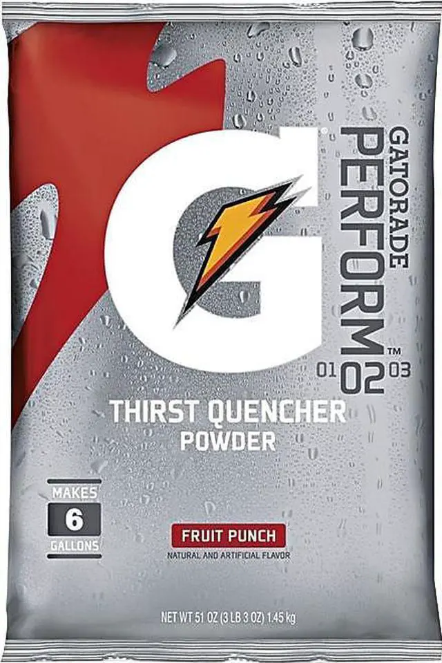 Alt view image 2 of 3 - Gatorade Original Powdered Drink Mix Fruit Punch 51oz Packet 14/Carton 33690