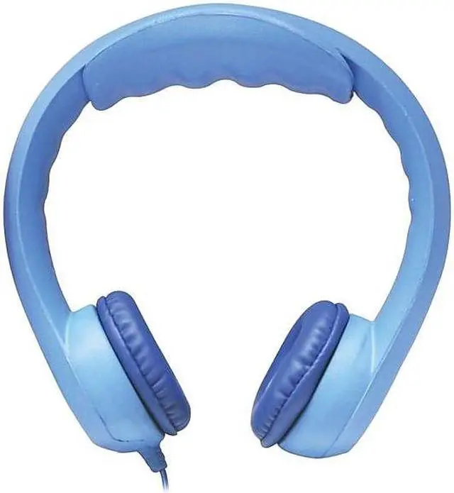 Alt view image 2 of 6 - Hamilton Buhl Flex-Phones Stereo Headphones Blue (KIDS-BLU)