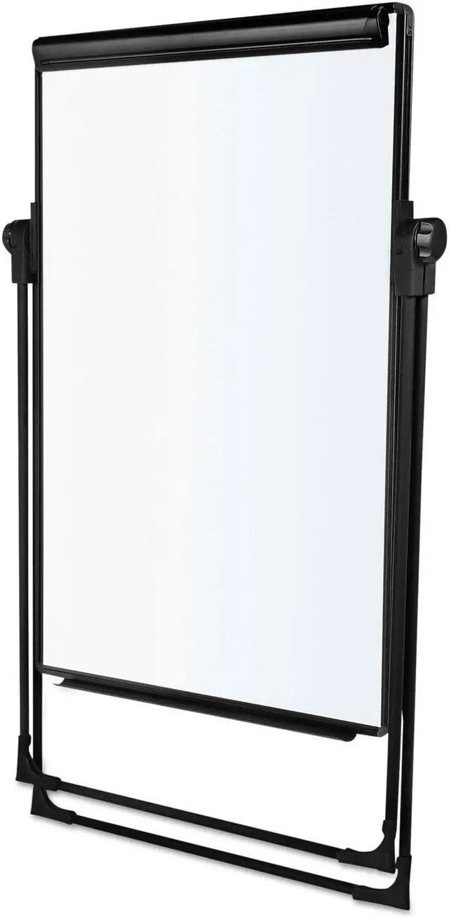 Alt view image 2 of 4 - MasterVision Folds-to-a-Table Melamine Easel 28 1/2 x 37 1/2 White Steel/Laminate EA14000583MV