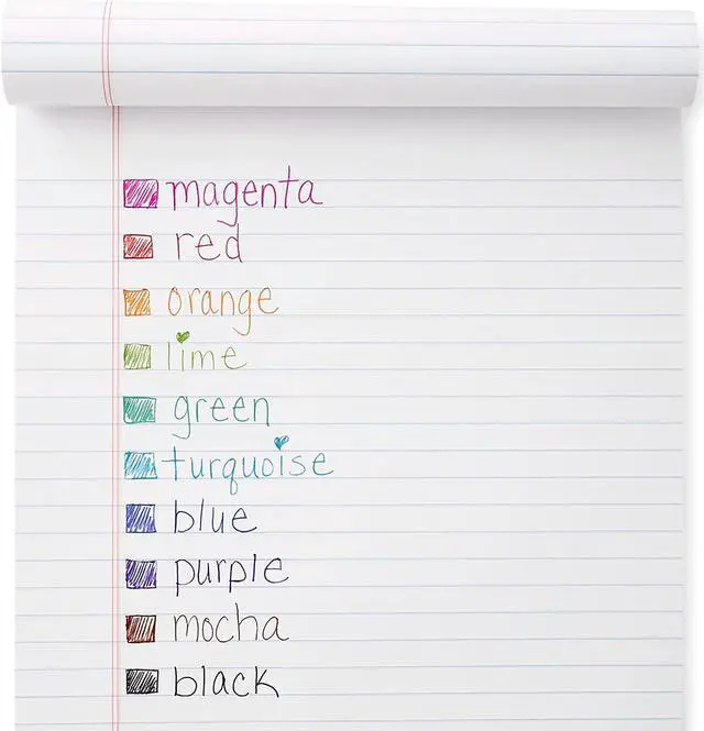 Alt view image 5 of 6 - Paper Mate InkJoy 100 RT Retractable Ballpoint Pens Medium Point Assorted Ink 180160
