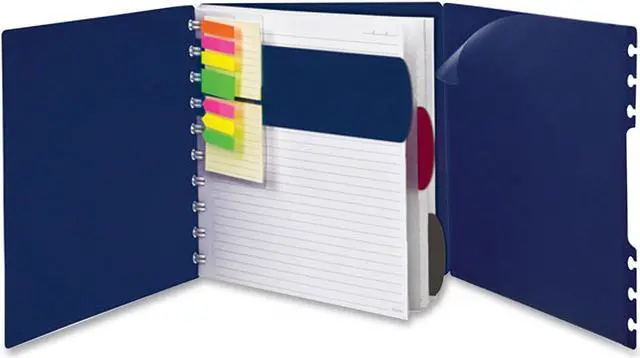 Main image of Ampad Versa Crossover Notebook Legal/Wide 24 lb 11 x 8 1/2 Navy 60 Sheets 2/Pack 25634