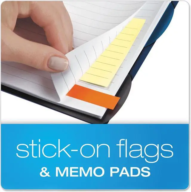 Alt view image 4 of 8 - Ampad Versa Crossover Notebook Legal/Wide 24 lb 11 x 8 1/2 Navy 60 Sheets 2/Pack 25634