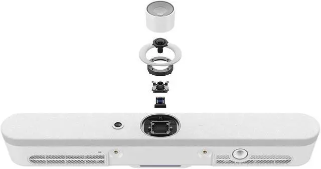 Alt view image 9 of 19 - Logitech Rally Bar Mini White 960001348