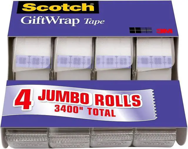Main image of Scotch Gift Wrap Tape with Dispenser 3/4 x 23.61 yds. 415