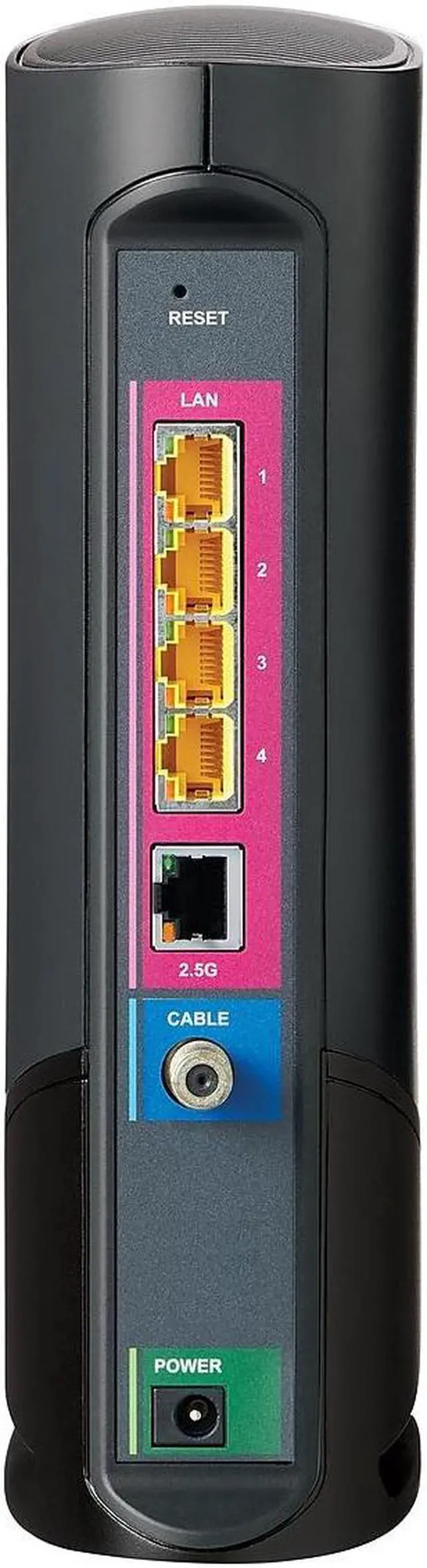 Alt view image 4 of 7 - Arris SURFboard G36 32 x 8 DOCSIS 3.1 Cable Modem with AX3000 Wi-Fi Black/Gray (1001370)
