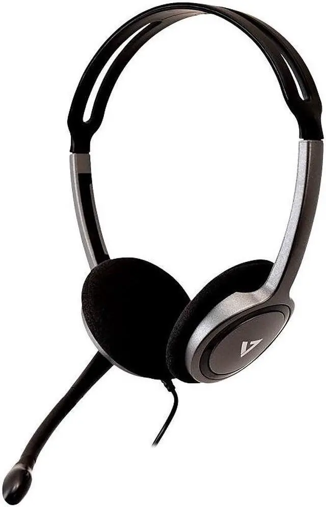 Alt view image 8 of 9 - V7 Lightweight HDst W/mic Bulk 1.8M Cable 3.5Mm