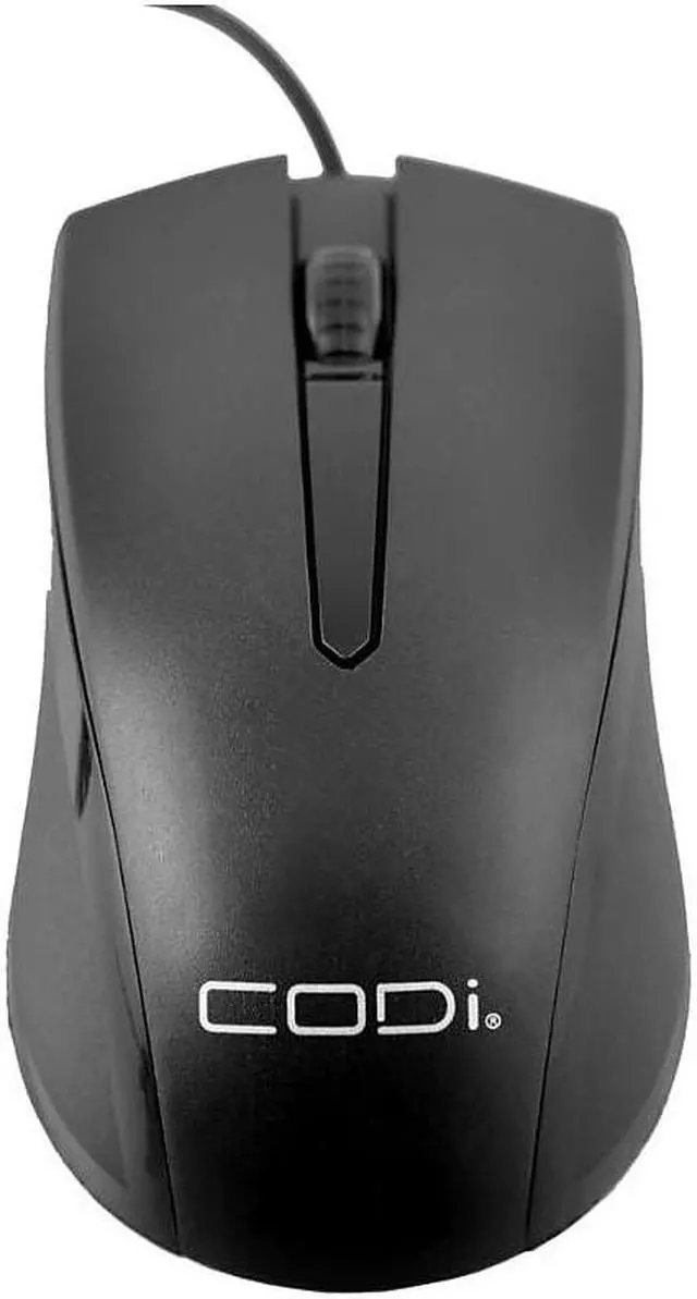 Alt view image 4 of 10 - Codi Wired Usb Optical Mouse