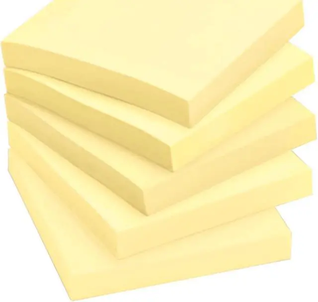 Alt view image 16 of 17 - 3M Company MMM65424VAD Post-It Notes Value Pack 3 X 3 Canary Yellow 24 Pads