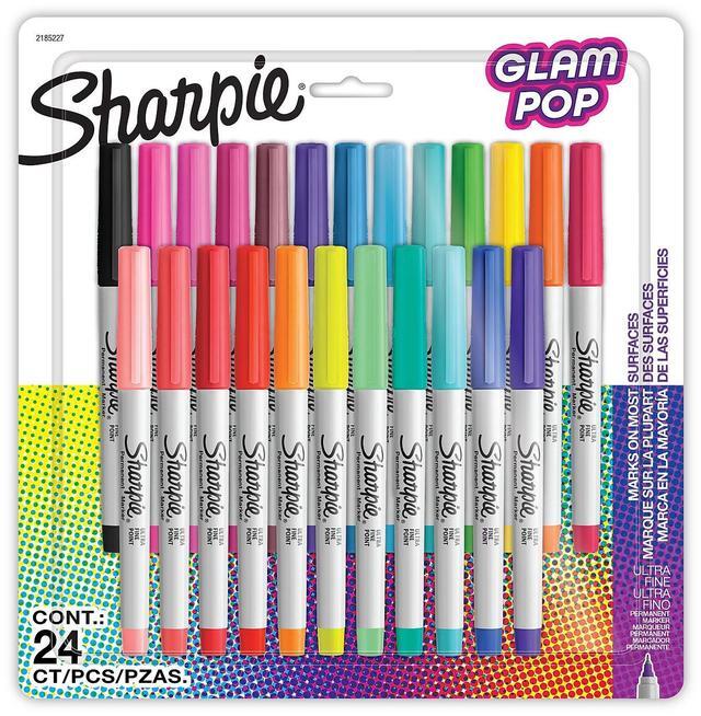 Alt view image 5 of 11 - Sharpie Ultra Fine Tip Permanent Marker Color Burst Assortment 24/Pack 1949558