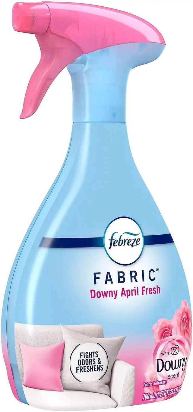 Alt view image 5 of 20 - Febreze FABRIC Refresher/Odor Eliminator Downy April Fresh 27 oz Spray Bottle
