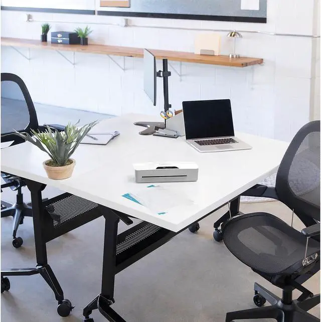 Alt view image 15 of 16 - Fellowes Halo 95 Thermal & Cold Laminator 9.5" Width White/Light Gray (5753001)