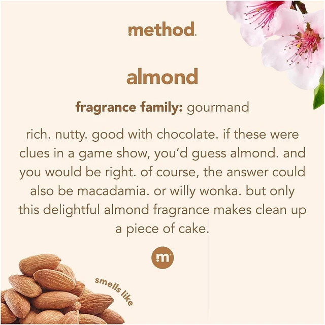 Alt view image 3 of 12 - Method Squirt + Mop Wood Floor Cleaner Almond Scent 25 oz Squirt Bottle 00562