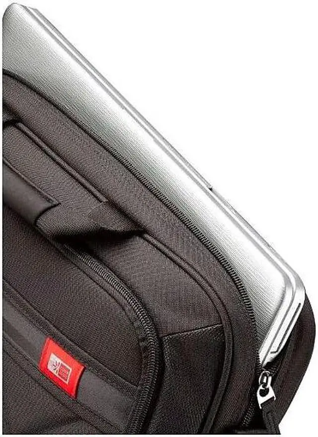 Alt view image 5 of 7 - Case Logic Diamond 17" Laptop Briefcase 17.3" x 3.2" x 12.5" Black 3201434