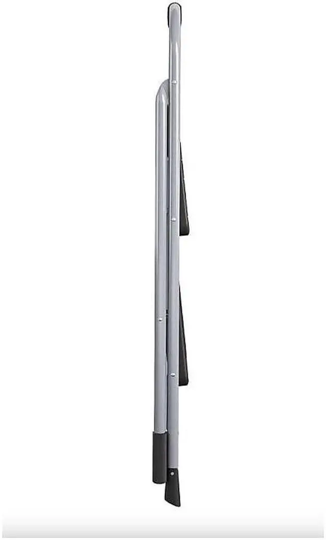 Alt view image 11 of 11 - Cosco 2-Step Big Step Folding Stool 200lb 22" Spread Black/Gray 11308PBL1E