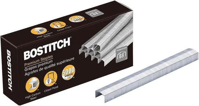Alt view image 11 of 11 - Bostitch Staples,F/B8,.25",5m/Bx STCRP211514