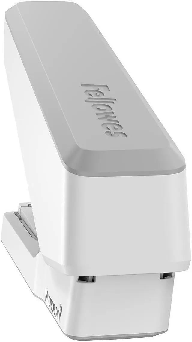Alt view image 4 of 7 - Fellowes LX870 EasyPress Desktop Stapler 40-Sheet Capacity White (5014501) LX870WHITE