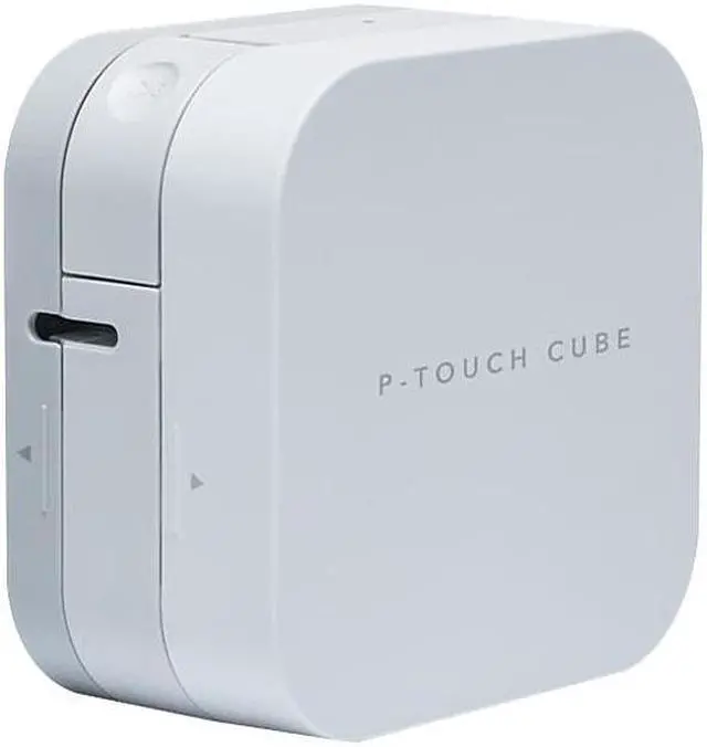 Alt view image 4 of 7 - Brother P-Touch PT-P300BT Cube Desktop Label Printer 3/Carton (PT-P300BT VS)