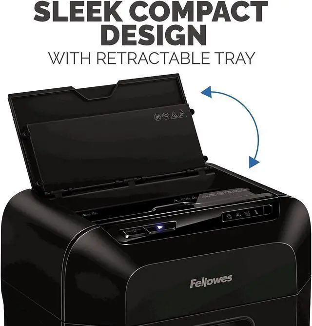 Alt view image 6 of 7 - Fellowes AutoMax 100MA 100-Sheet Micro-Cut Shredder (4704001) 4704001FEL