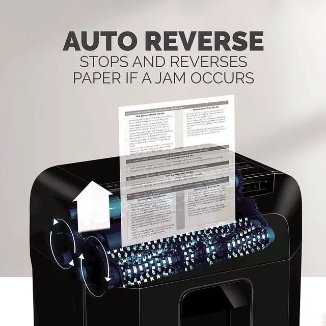 Alt view image 3 of 7 - Fellowes AutoMax 100MA 100-Sheet Micro-Cut Shredder (4704001) 4704001FEL