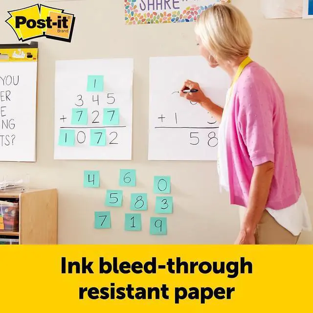 Alt view image 4 of 18 - Post-it Self-Stick Easel Pads, 15" x 18", 20 Sheets/Pad, 2 Pads/Pack 577SS-2PK