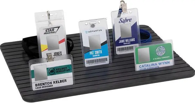 Alt view image 2 of 3 - Advantus ID Badge Tray Black (97583)