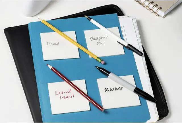 Alt view image 5 of 11 - Post-it Transparent Notes 2-7/8" x 2-7/8" 36 Sheets/Pad 1 Pad/Pack (600-TRSPT) - OEM